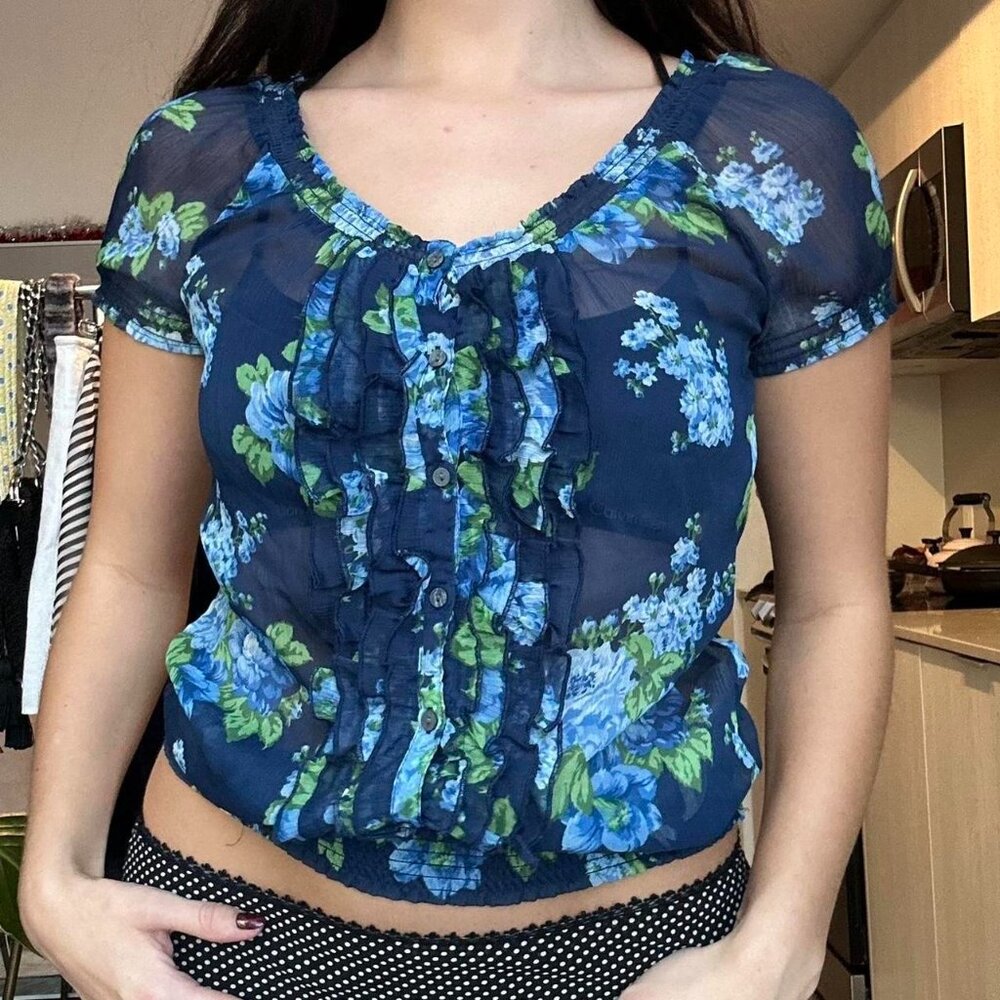 Abercrombie & Fitch Floral Top